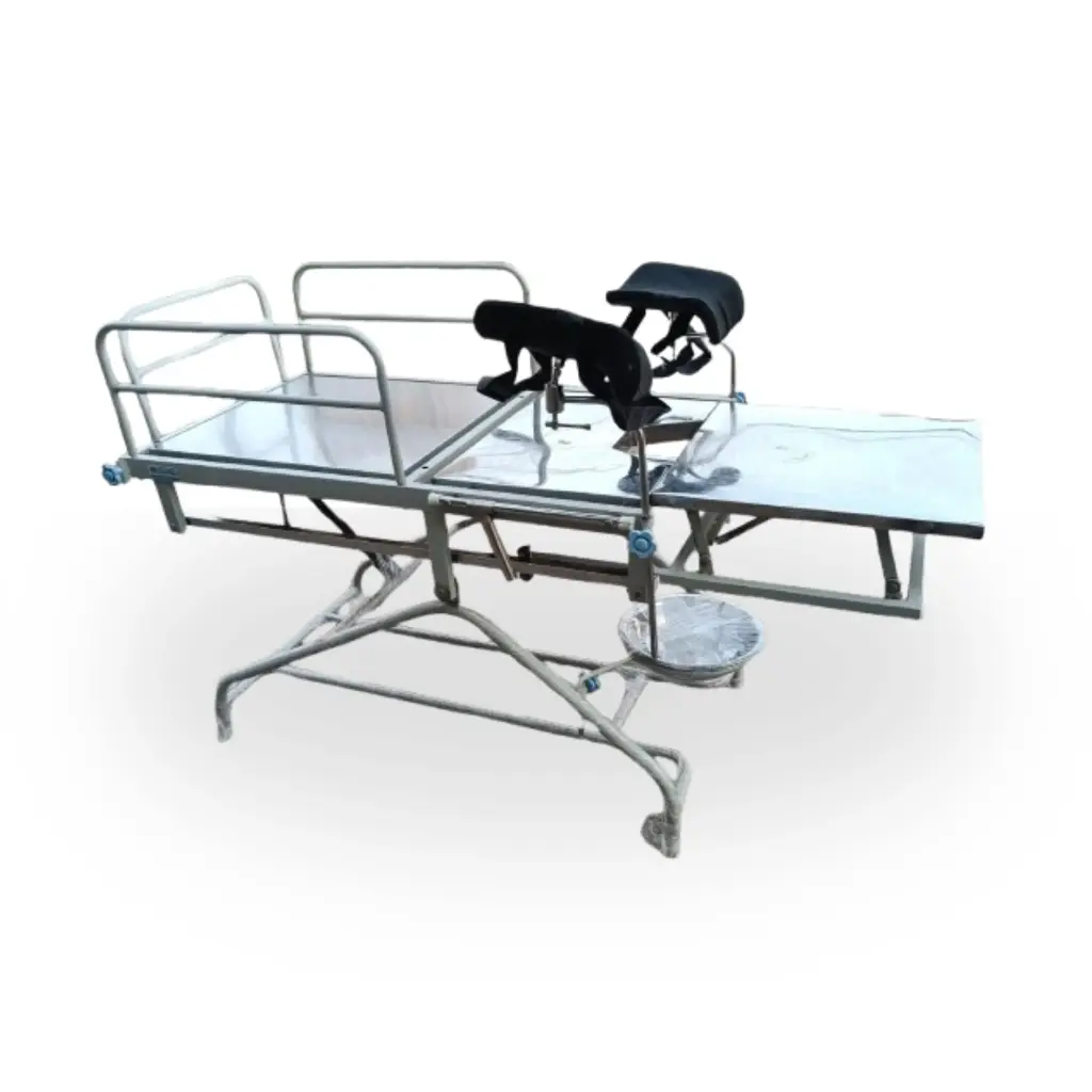 Uniequip Obstetrics Labour Table Deluxe – Adjustable & Sturdy Birthing Table for Maternity Clinics & Hospitals
